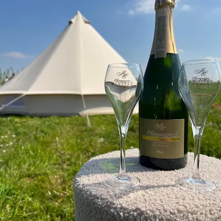 Luxusní stan Glamping Au Verger De La Marsale Hannut