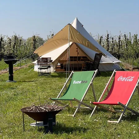 Glamping Au Verger De La Marsale Luksustelt *