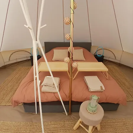 Glamping Au Verger De La Marsale Luxury tent